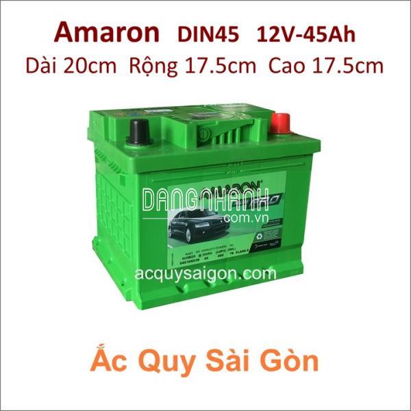 Bình ắc quy AMARON 12V 45Ah Din45