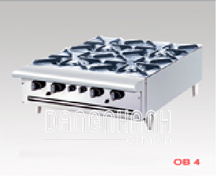 Bếp Âu 4 họng dùng gas