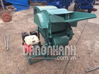 Máy tuốt lúa mini chạy xăng và chạy điện