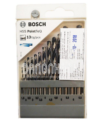 Bộ 13 mũi khoan Bosch HSS PointTeQ