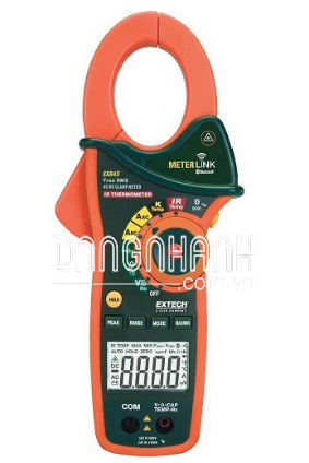 Ampe kìm AC/DC Extech EX845, 0.1A/1000A (True RMS, đo nhiệt độ, bluetooth)