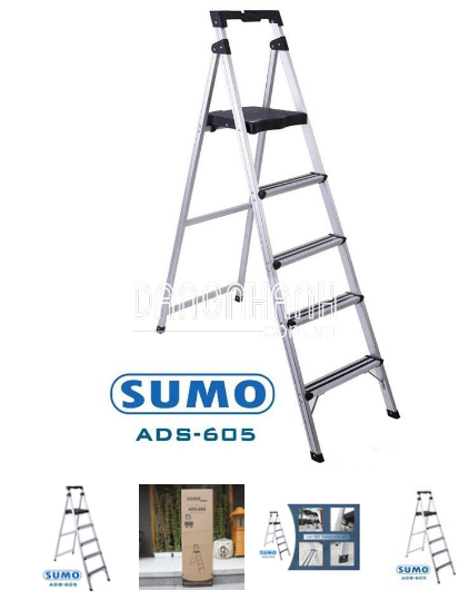 Thang ghế 5 bậc Sumo ADS-605
