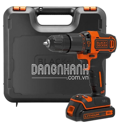 Máy khoan động lực pin Black & Decker BDCHD18K-B1