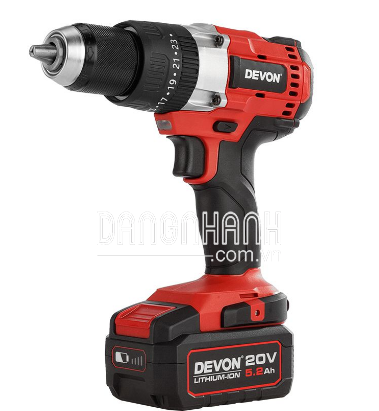 Máy khoan động lực pin 20V Devon 5283-Li-20TSI/N (thân máy) 3 chức năng