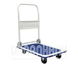 Xe đẩy hàng 4 bánh sàn thép 4 bánh FUJIHOME SH150