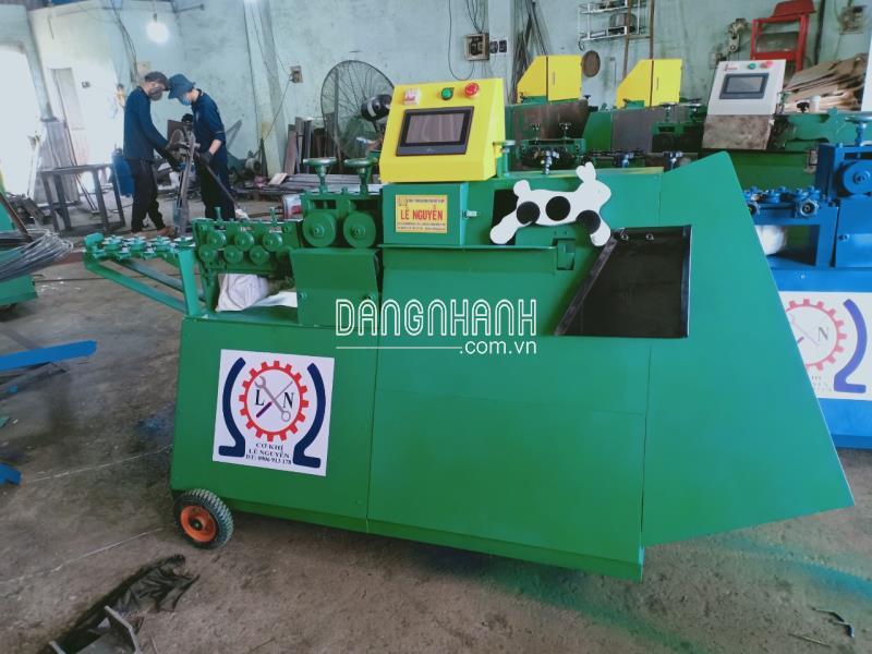 Máy bẻ đai sắt tại công trình Mỹ Xuyên - Sóc Trăng