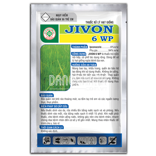 THUỐC XỬ LÝ HẠT JIVON 6 WP
