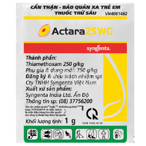 THUỐC TRỪ SÂU ACTARA 25 WG
