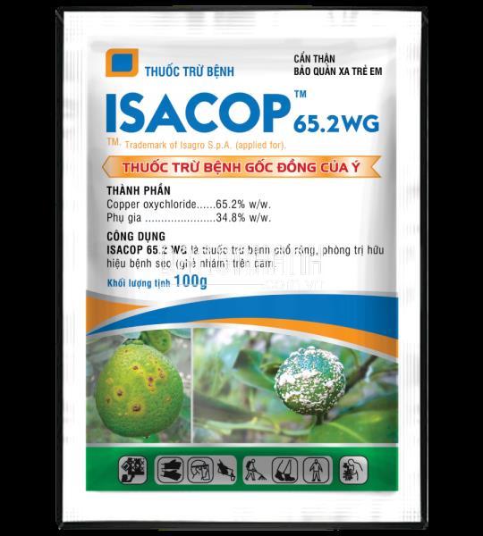 THUỐC TRỪ BỆNH ISACOP 65.2WG