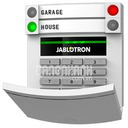 Bảng điều khiển không dây với đầu đọc từ và bàn phím JABLOTRON JA-153E