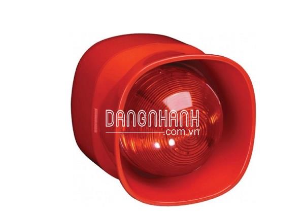 Còi và đèn báo cháy kết hợp địa chỉ+đế âm COOPER CASB383