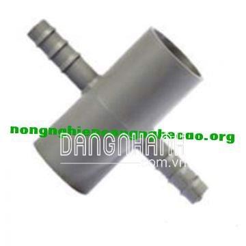 CHỮ THẬP ỐNG PVC 21MM ĐẦU 10MM 10MM ACNC