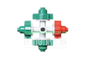 Béc Phun Sương 3 Hướng - 3 Outlet Fogger