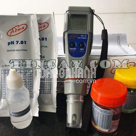 Máy đo pH và nhiệt độ trong nước dạng bút AD12