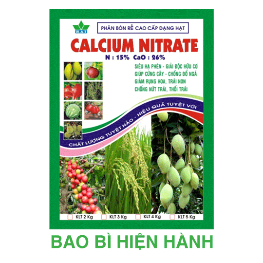 PHÂN BÓN RỄ CAO CẤP DẠNG HẠT CALCIUM NITRATE