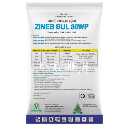  ZINEB BULL 80WP (TRẮNG)