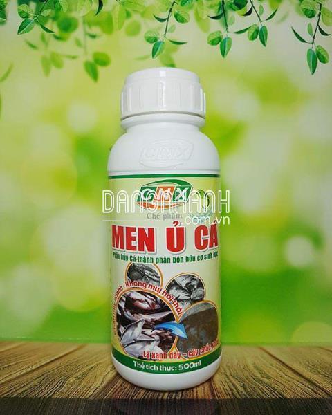 Men ủ cá – Ủ phân cá, bánh dầu, đậu tương không mùi hôi