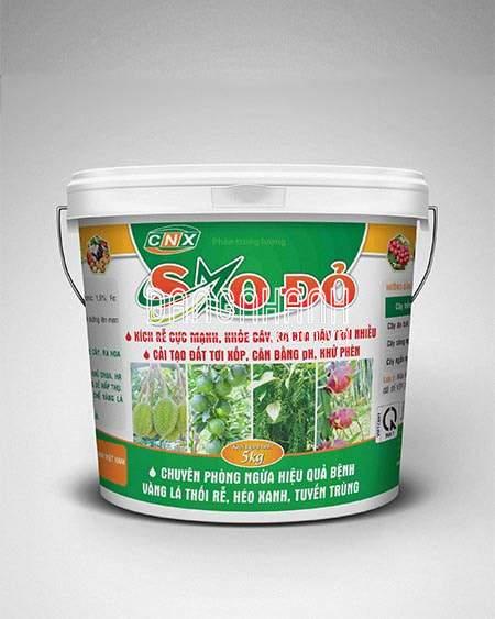 Sao Đỏ – Phân bón trung vi lượng phục hồi cây