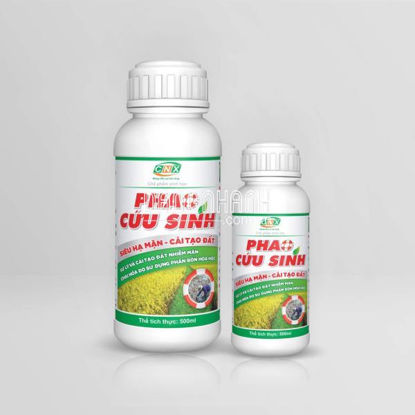 Phao Cứu Sinh – Xử lý đất nhiễm mặn