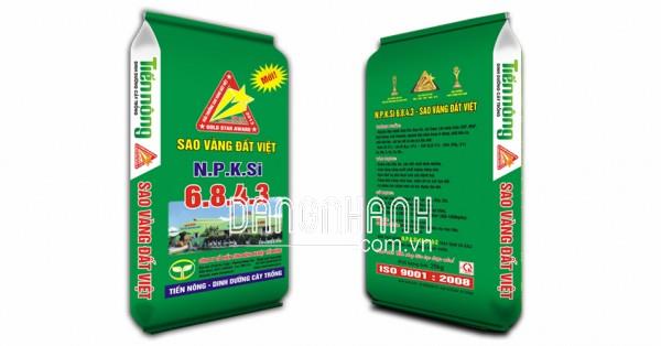 NPK 6-8-4+3SiO2hh Tiến Nông (25kg)