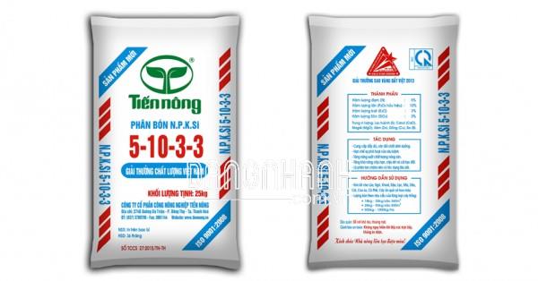  NPK 5-10-3+3SiO2hh Tiến Nông (25kg)