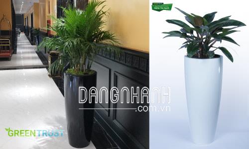 Chậu Composite tròn bo đáy CPL-060