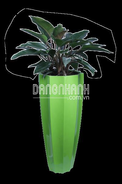 Chậu Composite tròn khía bo đáy CPL-066