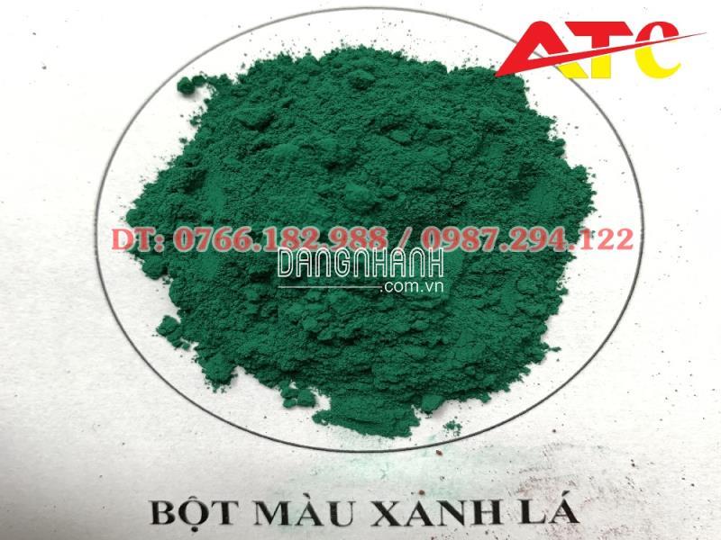 Bột màu xanh lá Hàn Quốc