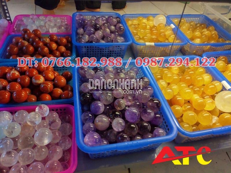 Cầu bi thạch anh phong thủy