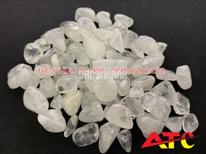 Đá thạch anh trắng vụn 