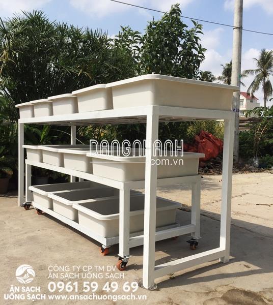 Kệ trồng rau thông minh