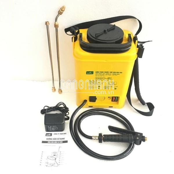 Bình xịt điện 5 lít bmc, bình phun thuốc trừ sâu 5 lít