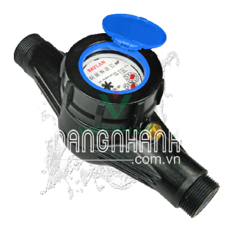 Đồng hồ nước thân nhựa đa tia dạng từ TK-3P