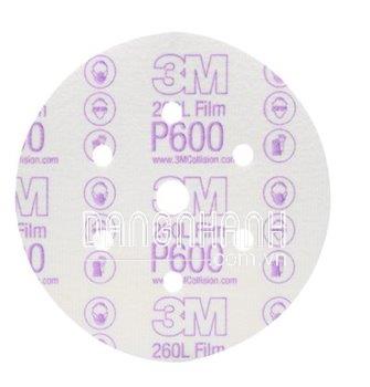 Nhám đĩa film 6in 3M 260L độ hạt P600, PN01071