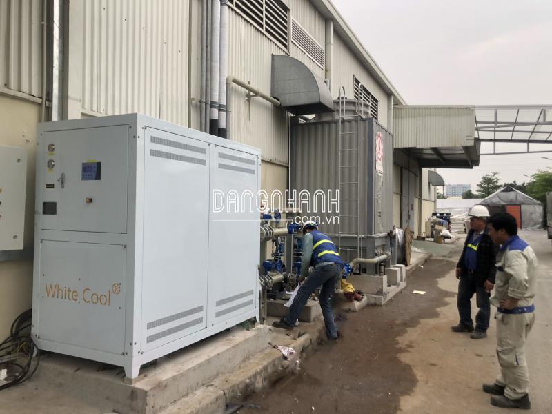 Dự án làm mát nước máy nghiền sơn Công ty Samwa Vina
