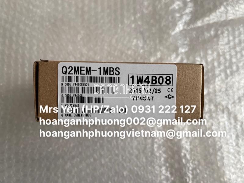Hàng nhập new: Q2MEM-1MBS | Thẻ nhớ 1MB| Mitsubishi