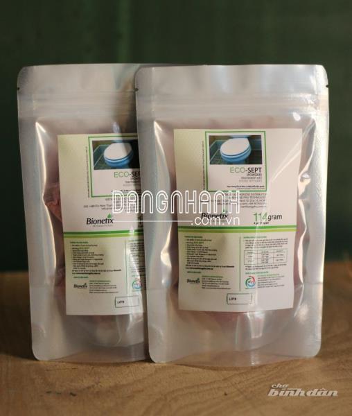 vi sinh Ecosept xử lý hầm tự hoại