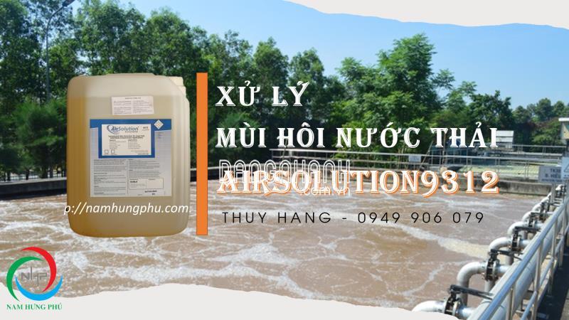 Airsolution9312 xử lý mùi hôi bãi rác, trạm xử lý nước thải