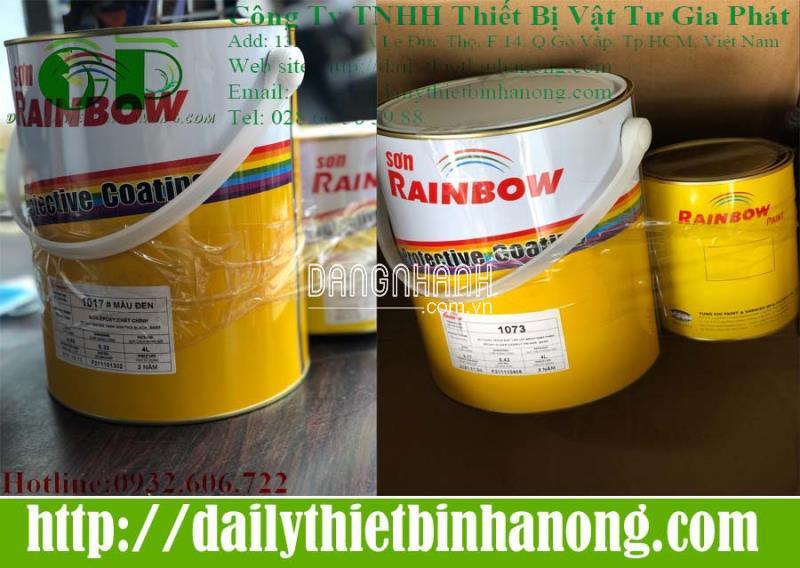 Bộ sơn chống thấm hồ cá chép, cá Koi Epoxy Rainbow 1017 – 1073 ( 4L)