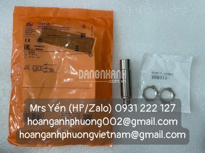 IG511A | Cảm biến tiệm cận | IFM | Hàng new 100%