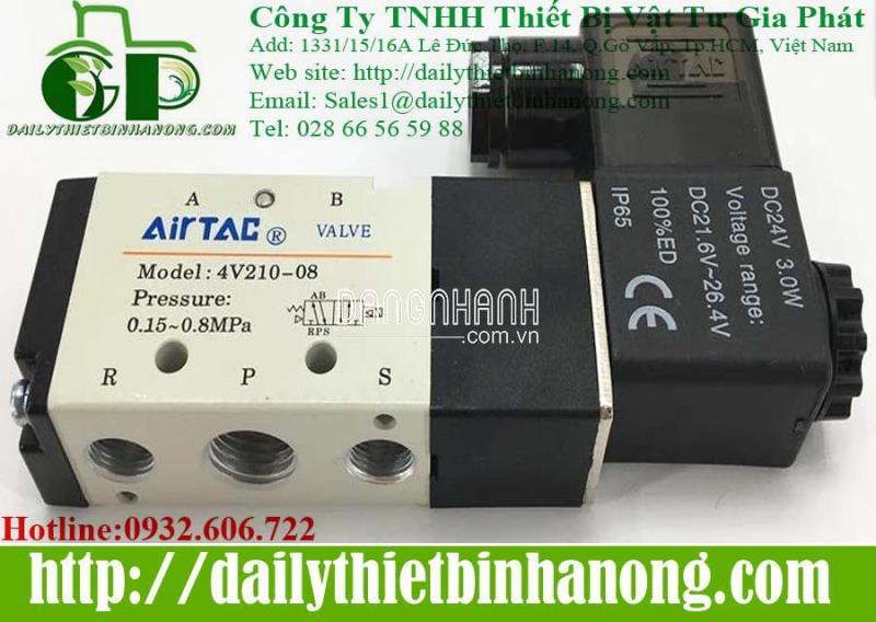 Van điện từ khí nén Airtac 4V210-08