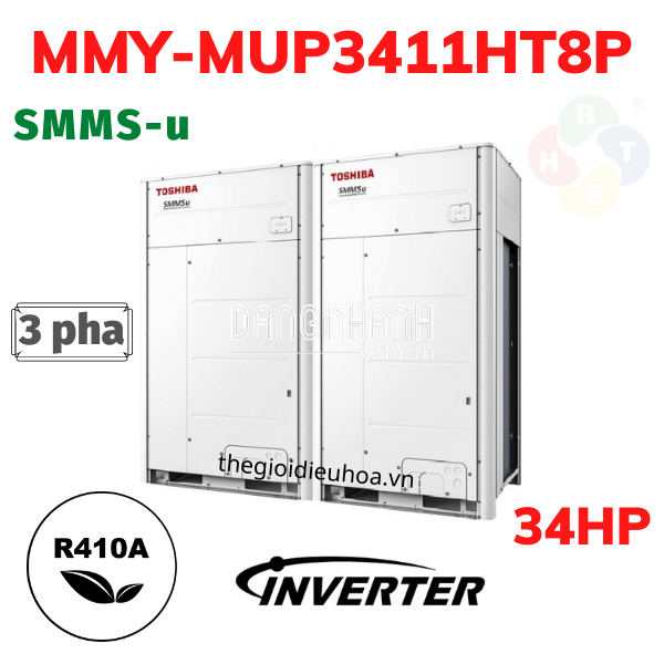 Dàn Nóng VRF Toshiba 2 Chiều SMMSu 34HP MMY-MUP3411HT8P