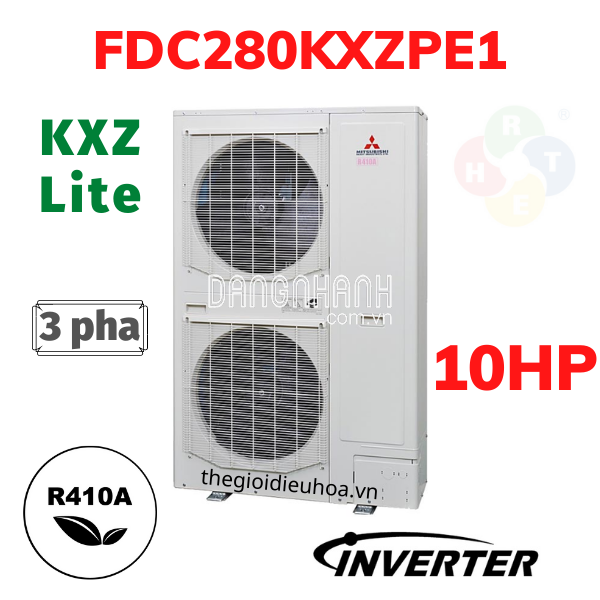 Dàn Nóng VRF Mitsubishi Heavy KXZ Lite 10HP FDC280KXZPE1