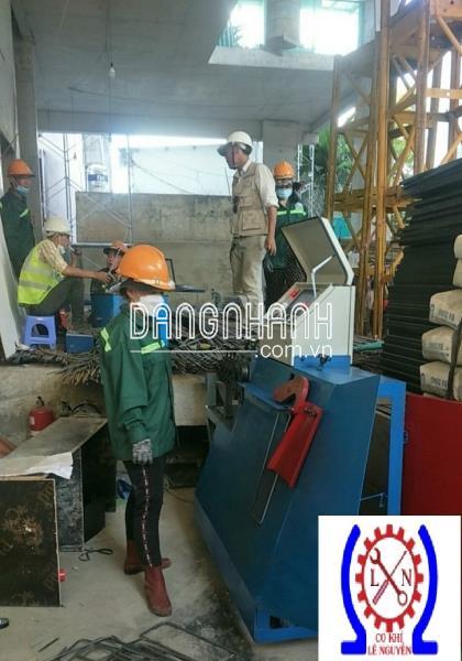 Máy bẻ tay dê xây dựng bàn giao tại Đồng Tháp