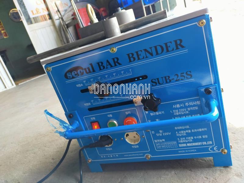 Máy uốn sắt phi 25 SEOUL. Nhập khẩu chính hãng