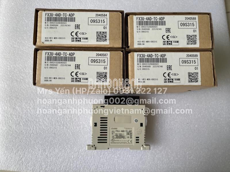 FX3U-4AD-TC-ADP | Nhận báo giá trực tiếp PLC Mitsibishi