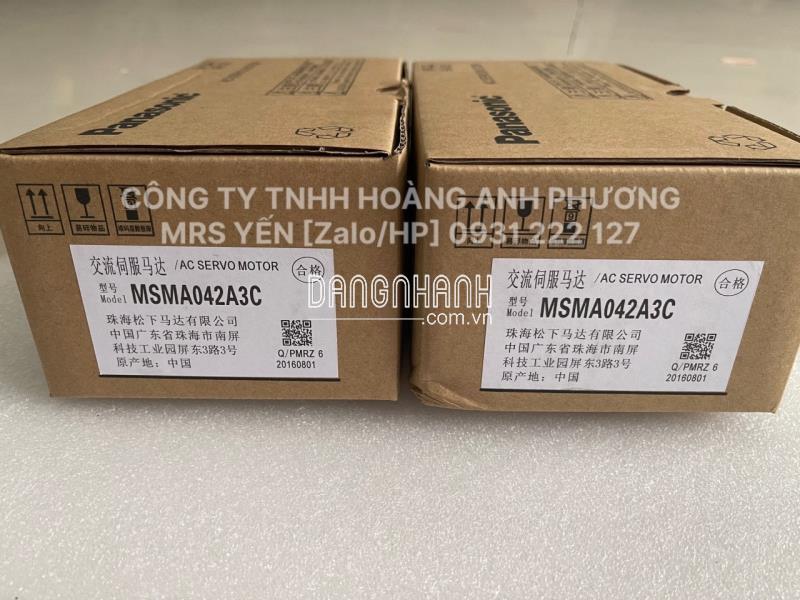 MSMA042A3C | AC Servo Motor | Panasonic | Hoàng Anh Phương