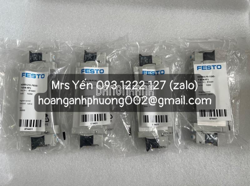Nhận báo giá tốt các dòng van Festo | VUVG-P53C-T-G14-1P3