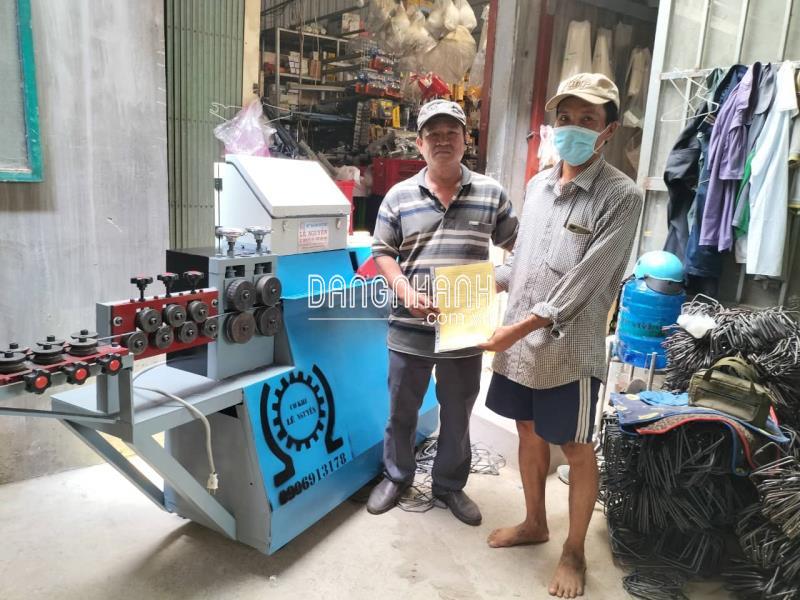 máy bẻ đai mini tại Long An