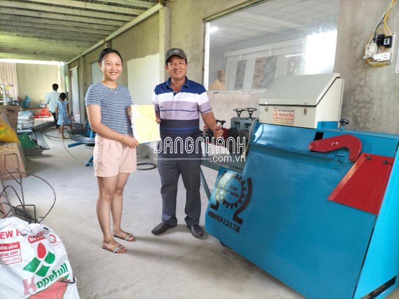 máy bẻ đai thép xây dựng tại Hậu Giang